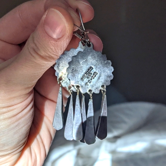 Mexican vintage set of necklace and earrings - Picture 4 of 11